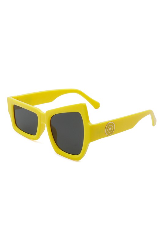 Gafas de sol de moda cuadradas irregulares geométricas
