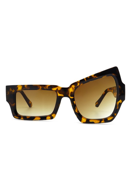 Gafas de sol de moda cuadradas irregulares geométricas