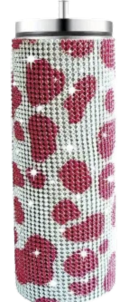 Limited Edition! 20 oz Rhinestone Tumbler with Straw