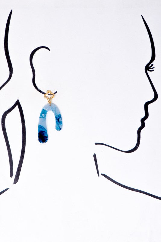 Clover stud earrings