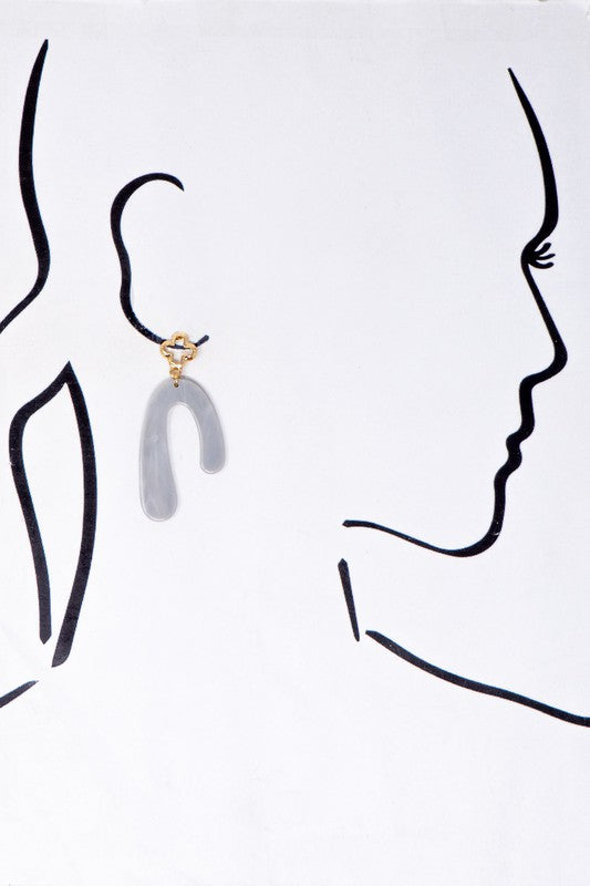 Clover stud earrings