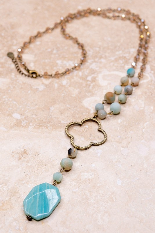 Alani Necklace Amazonite