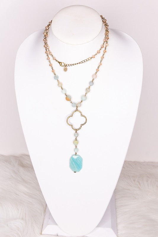Alani Necklace Amazonite