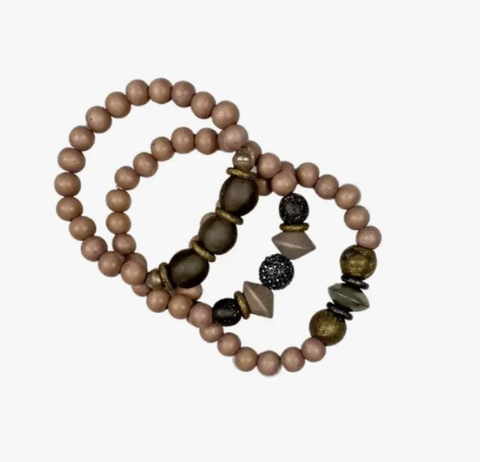 Bracciale Trio Stack - Pava