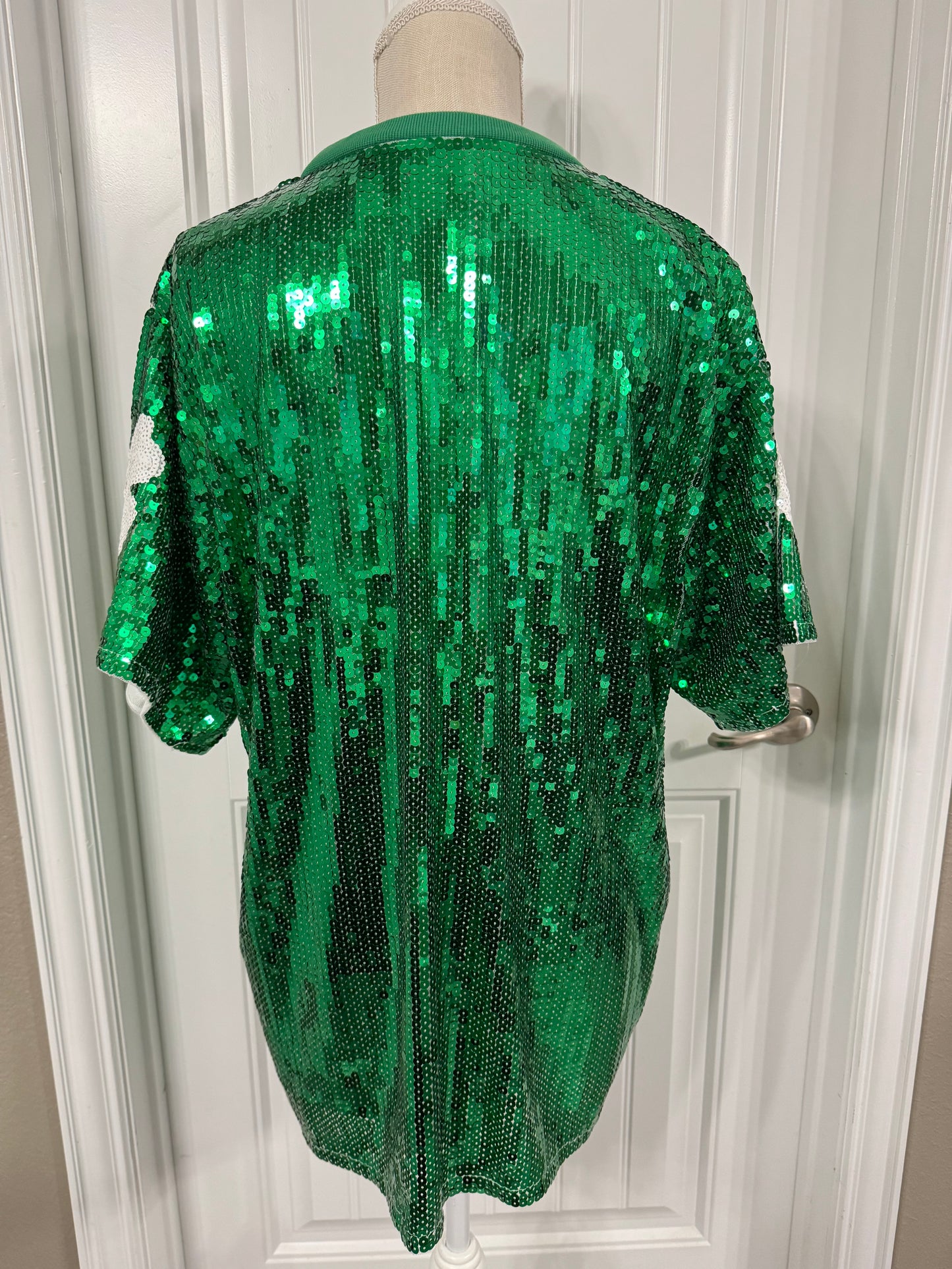 St. Patrick's Day Sequin Shirt for Women, Lucky, St Pattys
