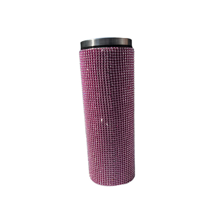 Sparkling Insulated Tumbler with Straw - 20 oz.