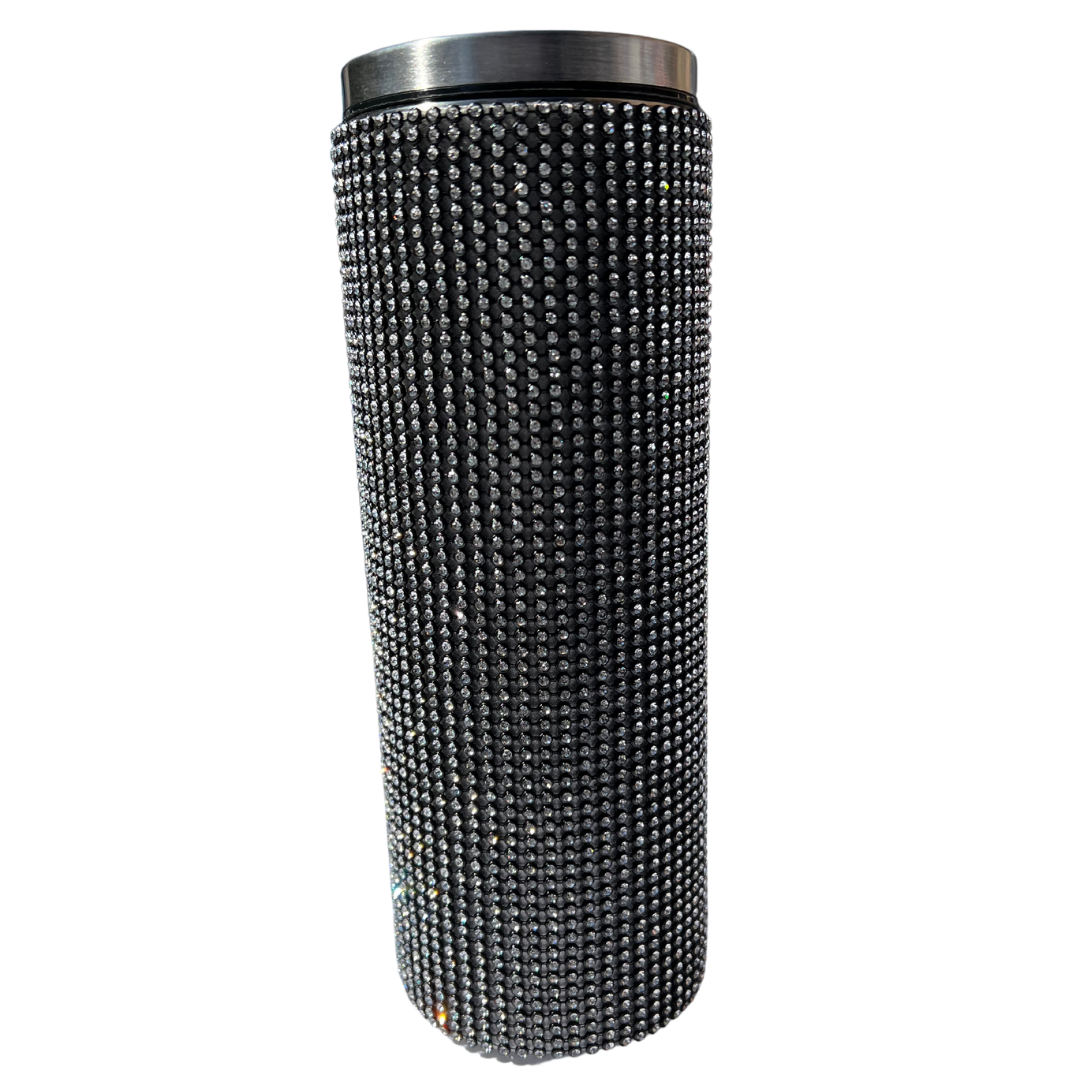 Sparkling Insulated Tumbler with Straw - 20 oz.