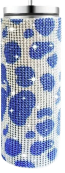 Limited Edition!  20 oz Rhinestone Tumbler with Straw