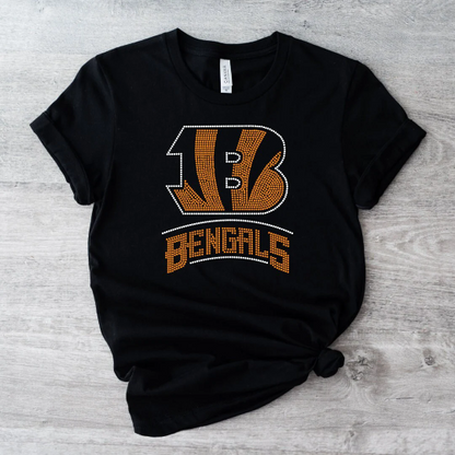 Limited Edition! Rhinestone Bengals T-Shirt