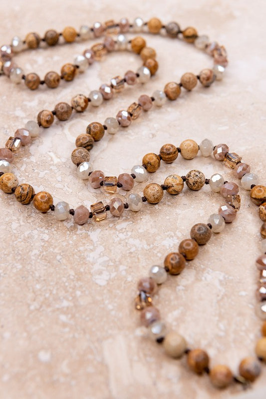 Latresse Necklace Jasper/Mix