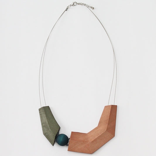 Brown Multi Color Necklace