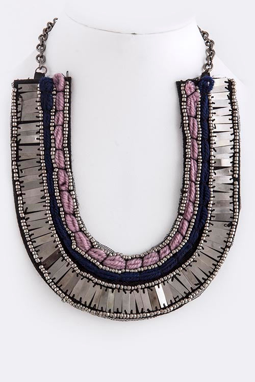 Modern Bib Necklace