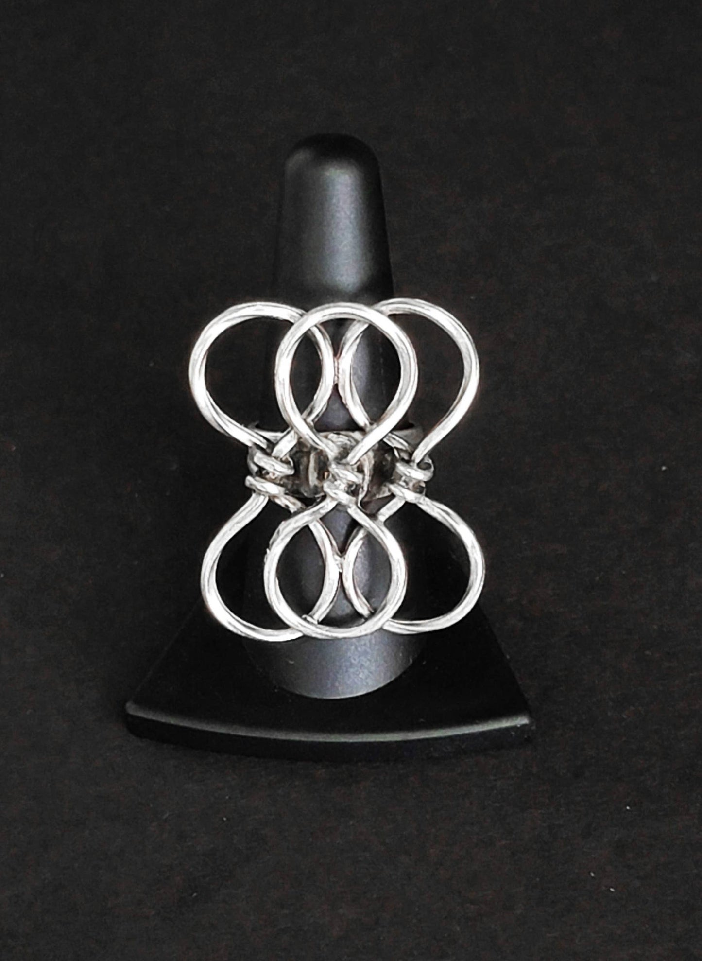Handmade Pewter Infinity Ring